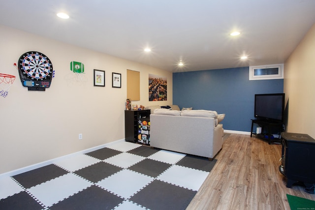 38 Simsbury Lndg Unit 38, Simsbury, CT 06070 - living room with recessed lighting and light wood finished floors