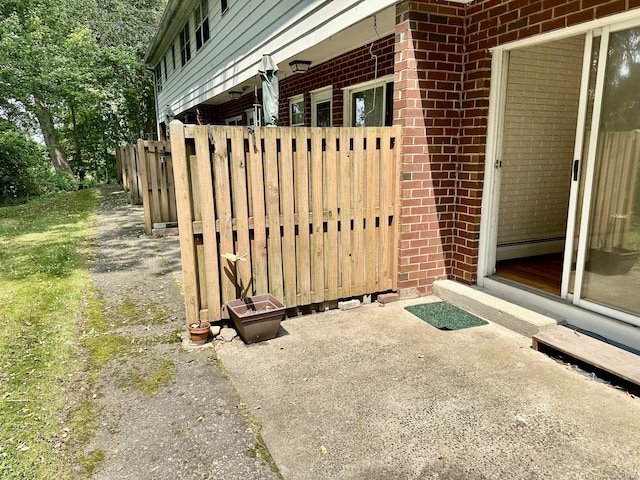 24 Woodward Ave Apt 19, New Haven, CT 06512 - view of exterior entry with brick siding
