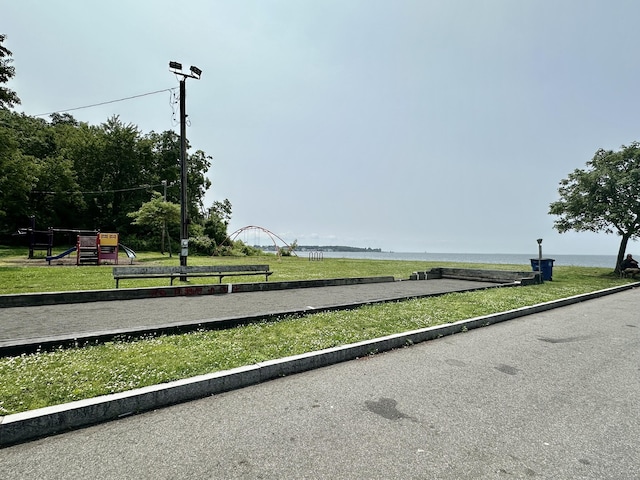 24 Woodward Ave Apt 19, New Haven, CT 06512 - view of road with a water view and curbs