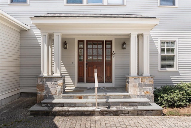 1 Osprey Commons S, Clinton, CT 06413 - property entrance featuring a porch