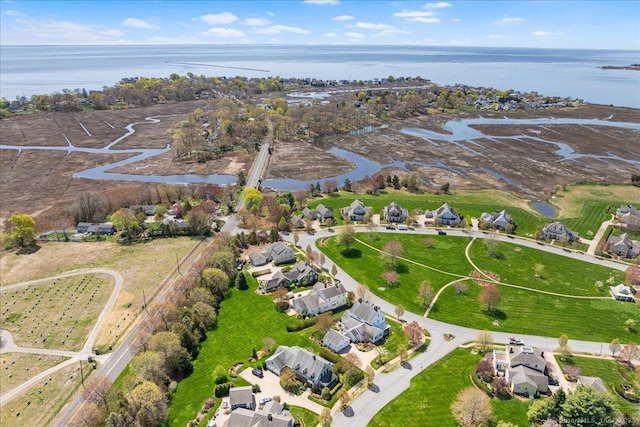 1 Osprey Commons S, Clinton, CT 06413 - aerial view of property and surrounding area with a nearby body of water