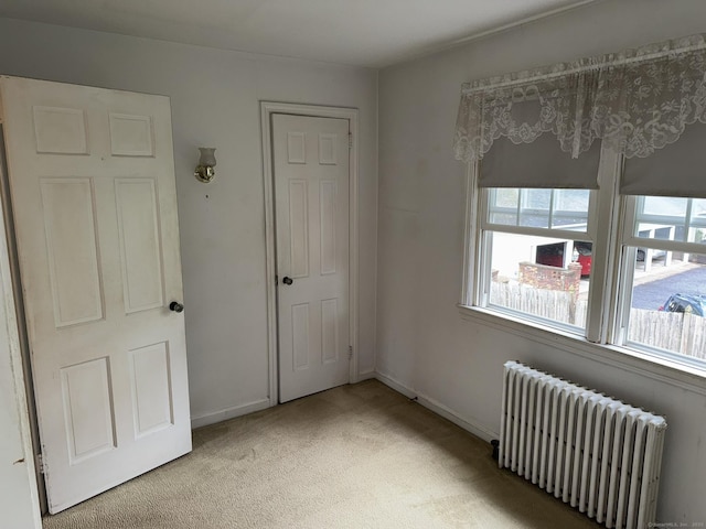 52 Robin Rd Apt B1, West Hartford, CT 06119 - unfurnished room with radiator, light carpet, and baseboards