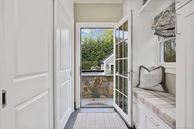 11 Old Hill Rd, Westport, CT 06880 - doorway with tile patterned floors