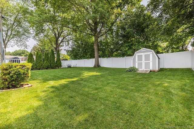 60 Davenport Rd, West Hartford, CT 06110 - fenced backyard featuring a shed