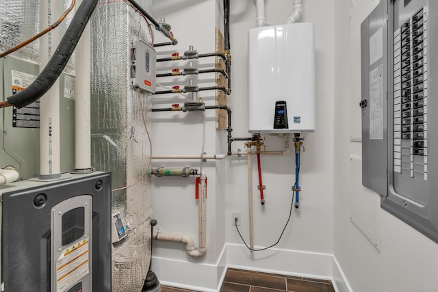 66 High St Unit 36, Guilford, CT 06437 - utility room featuring water heater