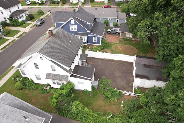 43 Quentin St, Hamden, CT 06517 - aerial perspective of suburban area