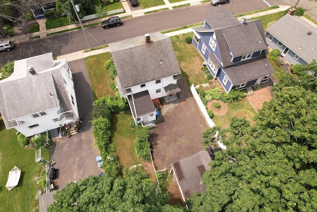 43 Quentin St, Hamden, CT 06517 - aerial perspective of suburban area