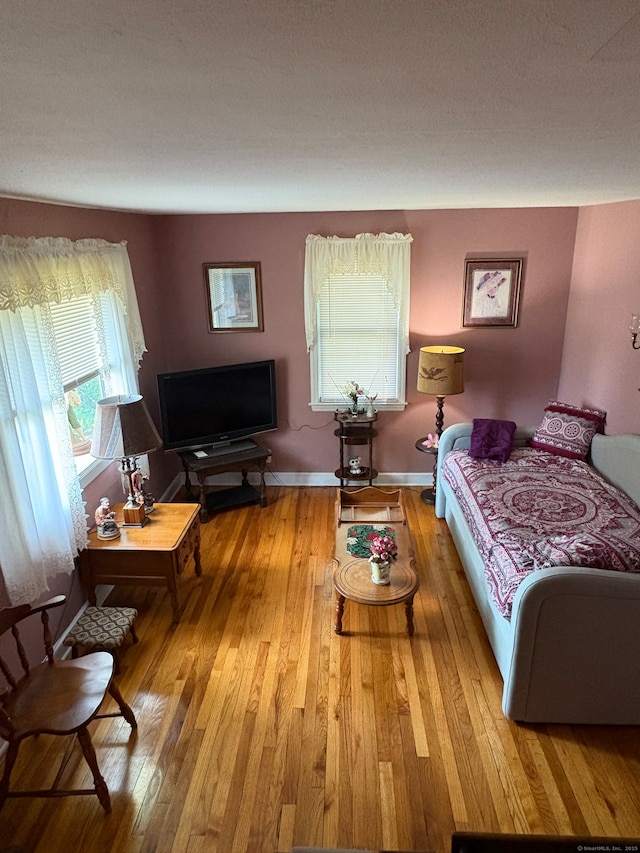 35 Chevvy St, Stratford, CT 06614 - living room with hardwood / wood-style flooring