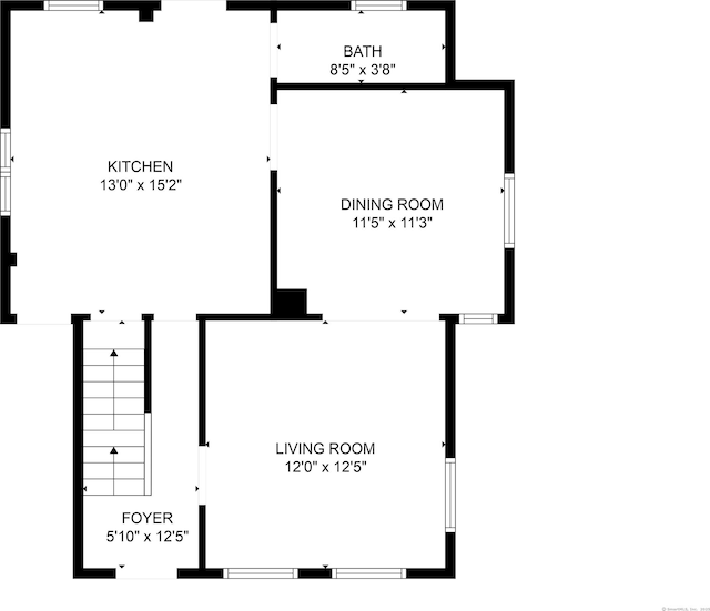 575 S Main St, Naugatuck, CT 06770 - view of floor plan / room layout