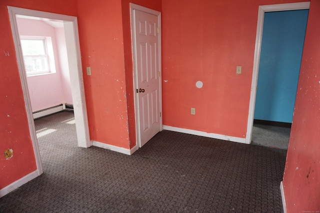 71 Martin St, Hartford, CT 06120 - unfurnished room featuring carpet flooring and a baseboard heating unit