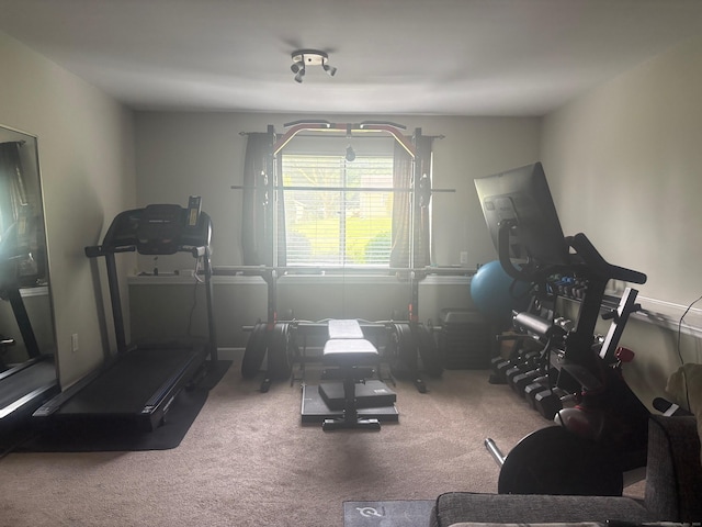 15 Great Meadow Rd, Danbury, CT 06811 - workout room with carpet