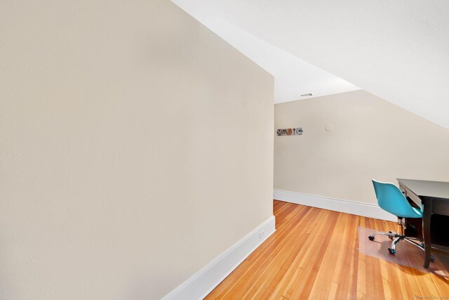 20 Arnoldale Rd, West Hartford, CT 06119 - office area with baseboards and light wood-style flooring