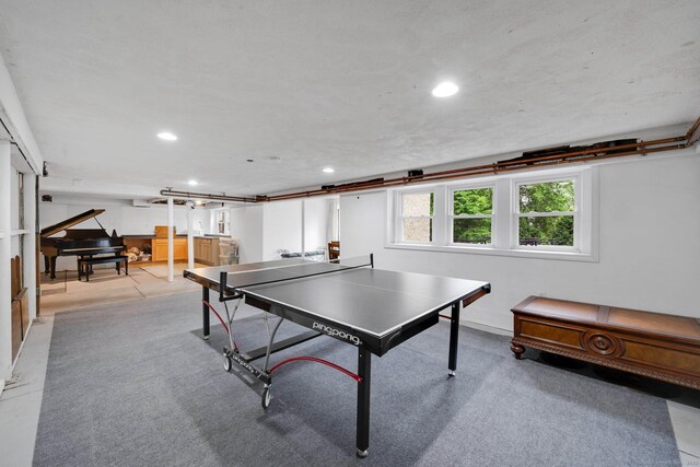 20 Arnoldale Rd, West Hartford, CT 06119 - recreation room featuring recessed lighting and light colored carpet