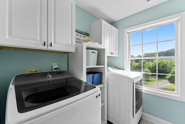 11 Quarry Ridge Rd, Newtown, CT 06482 - washroom with cabinet space, washer and dryer, and healthy amount of natural light