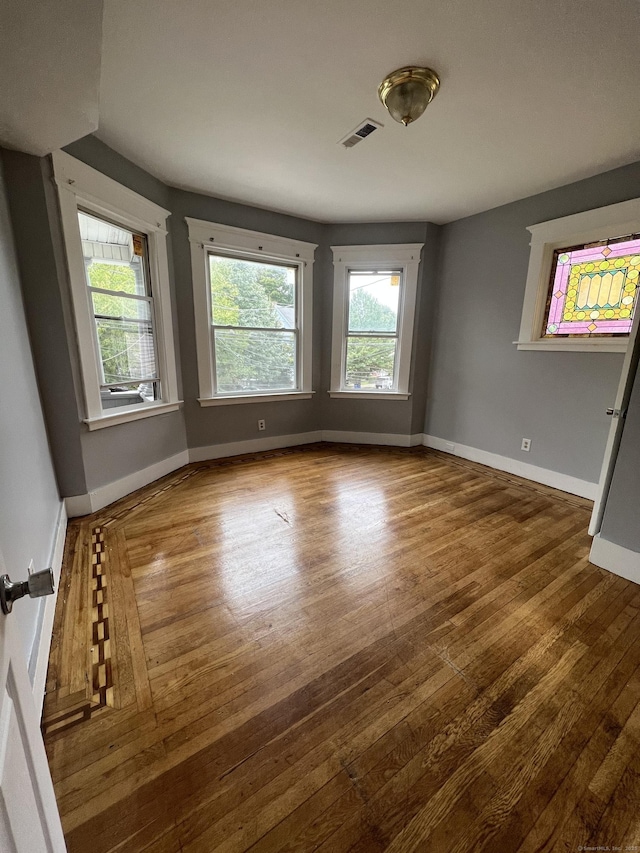 87 Blake St, New Haven, CT 06511 - unfurnished room with hardwood / wood-style flooring and baseboards