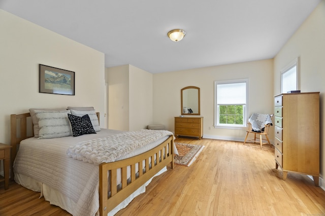 102 Leetes Island Rd, Guilford, CT 06437 - bedroom with wood finished floors and baseboards