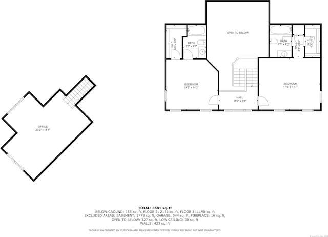 102 Leetes Island Rd, Guilford, CT 06437 - view of floor plan / room layout
