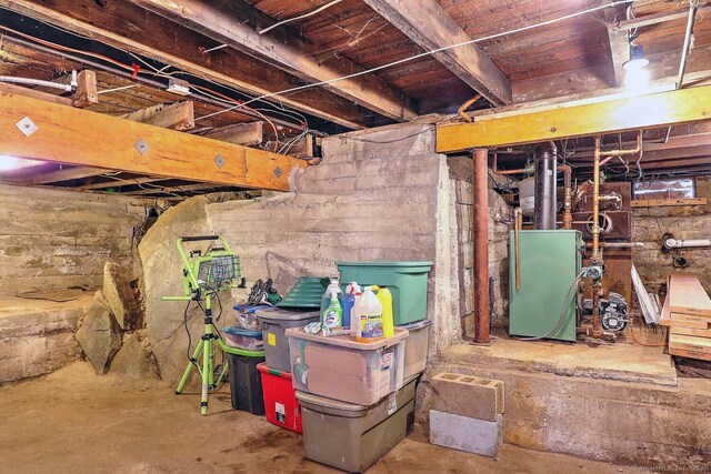 63 Bailey St, Brooklyn, CT 06234 - view of unfinished basement