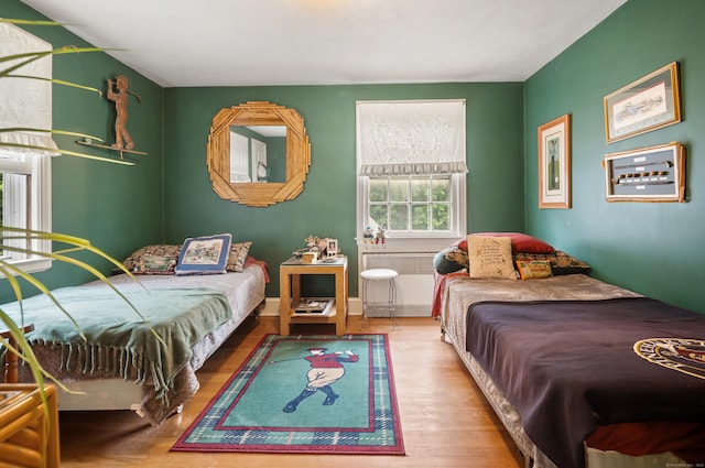 46 Dyer Ave, Canton, CT 06019 - bedroom featuring wood finished floors and radiator