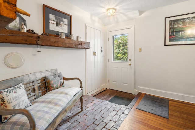 46 Dyer Ave, Canton, CT 06019 - foyer featuring baseboards and wood finished floors