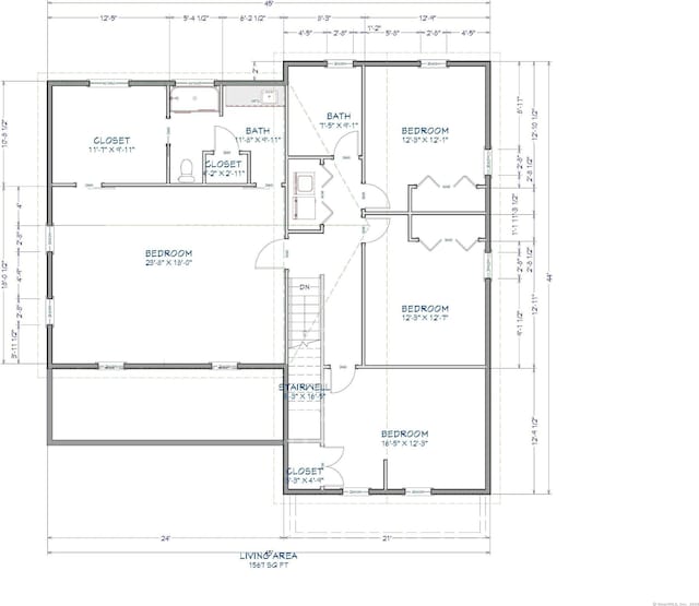 300 Valley Rd, Killingly, CT 06241 - view of floor plan / room layout