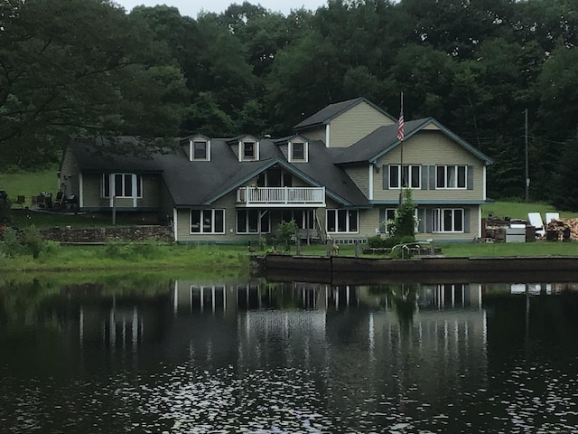 1045 Thomaston Rd, Watertown, CT 06795 - water view with a forest