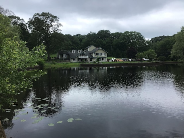 1045 Thomaston Rd, Watertown, CT 06795 - water view featuring a forest