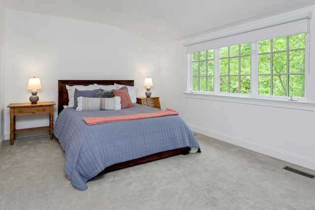 4 The Fenway, Westport, CT 06880 - bedroom featuring carpet floors and vaulted ceiling