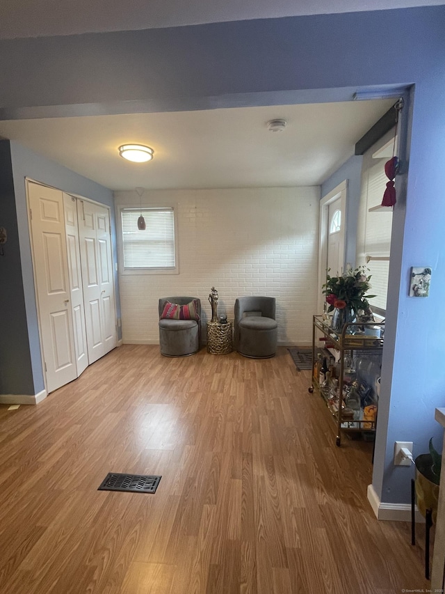 246 Sheffield Ave, New Haven, CT 06511 - sitting room with wood finished floors and baseboards