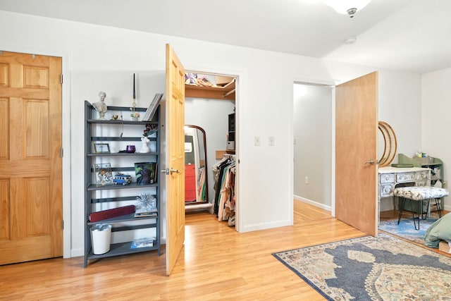 95 Lauter Ave, Windham, CT 06226 - bedroom featuring wood finished floors, a spacious closet, and a closet