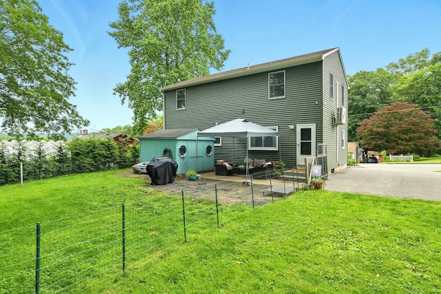 95 Lauter Ave, Windham, CT 06226 - rear view of house with a storage shed
