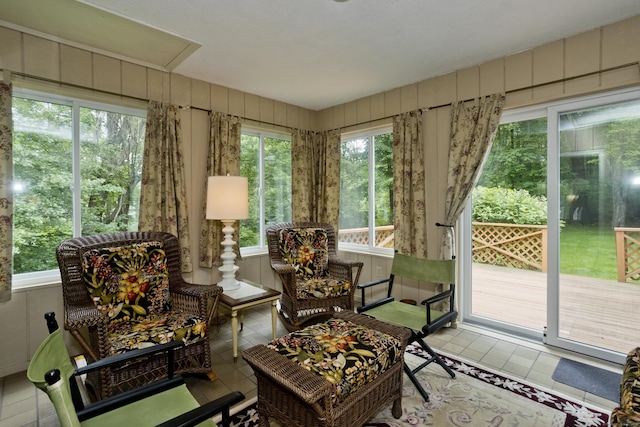 11 Oxford Dr Unit 11, Suffield, CT 06078 - sunroom with tile patterned flooring