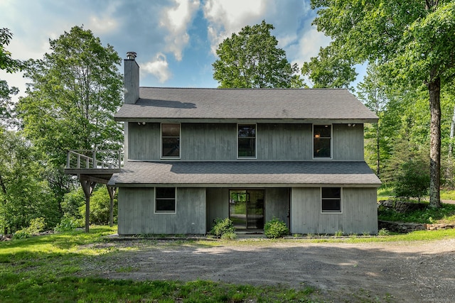 178 Carter Rd, Kent, CT 06754 - view of front of property with roof with shingles and a chimney