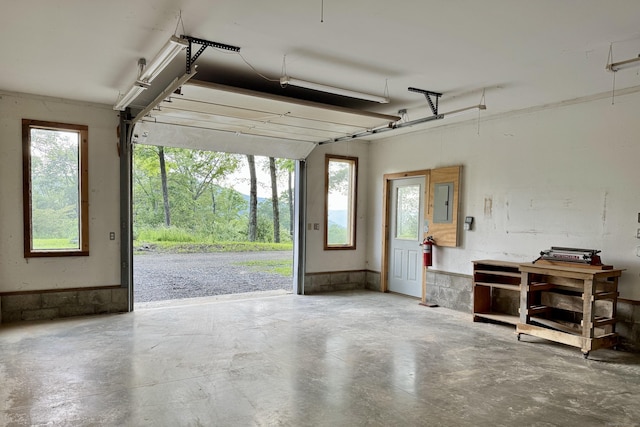 178 Carter Rd, Kent, CT 06754 - garage featuring electric panel