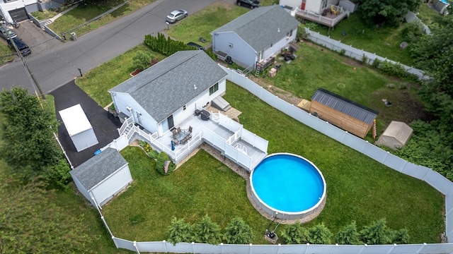 30 Lewis Rd, Bristol, CT 06010 - aerial view of property and surrounding area featuring a pool