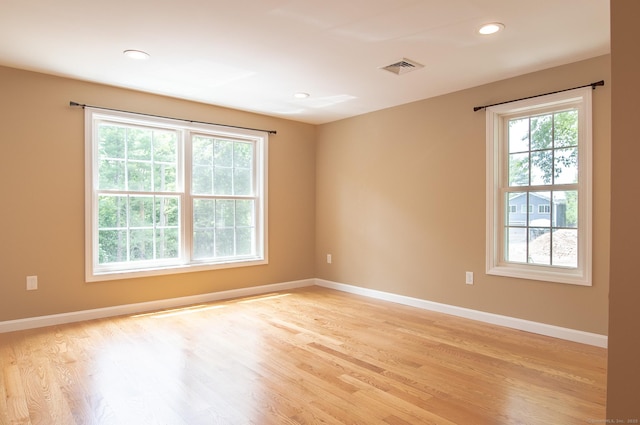 11 Breaults Landing Rd, Thompson, CT 06277 - unfurnished room featuring healthy amount of natural light, light wood-style floors, and recessed lighting