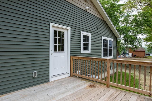 11 Breaults Landing Rd, Thompson, CT 06277 - view of deck