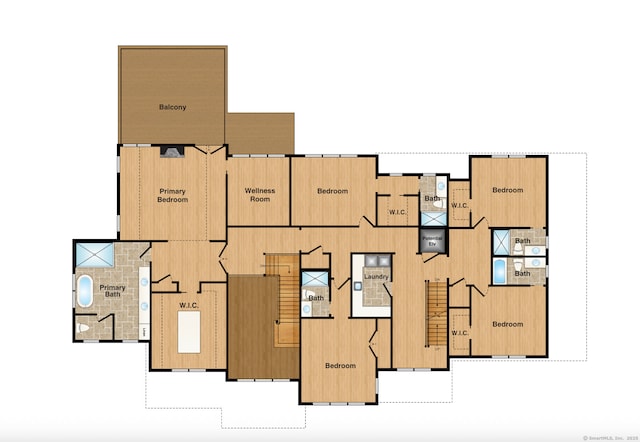 7 Roshab Ln, Westport, CT 06880 - view of property floor plan
