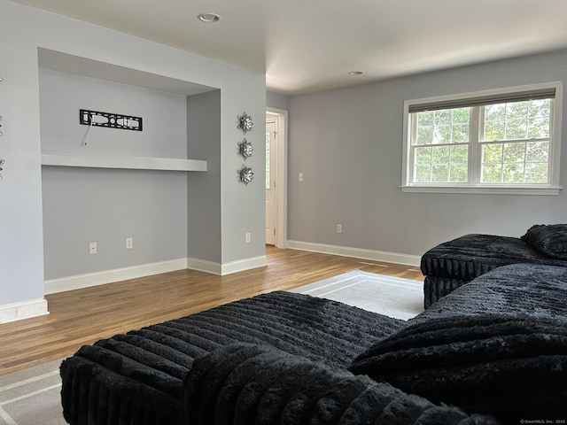 756 Hart St, Bridgeport, CT 06606 - bedroom featuring wood finished floors and recessed lighting