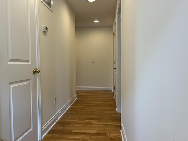 756 Hart St, Bridgeport, CT 06606 - hall with recessed lighting and wood finished floors