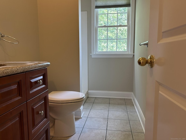 756 Hart St, Bridgeport, CT 06606 - bathroom featuring vanity and tile patterned flooring