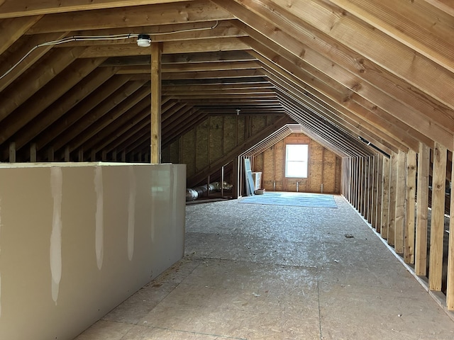 756 Hart St, Bridgeport, CT 06606 - view of unfinished attic