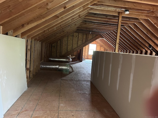 756 Hart St, Bridgeport, CT 06606 - view of unfinished attic