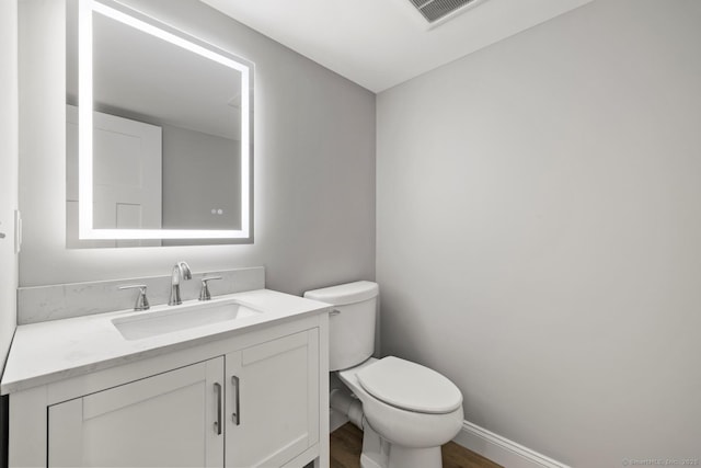 8 Edwards Rd, Old Saybrook, CT 06475 - half bath featuring vanity and wood finished floors
