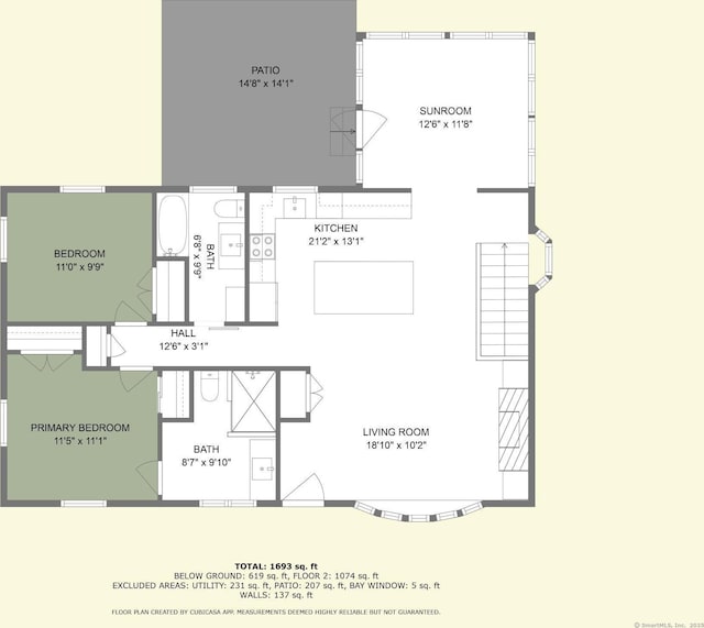 8 Edwards Rd, Old Saybrook, CT 06475 - view of home floor plan