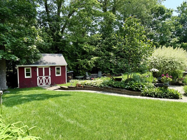 81 Jan Rd, Bristol, CT 06010 - view of grassy yard featuring a storage unit