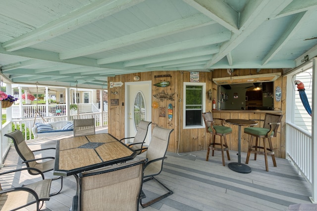 7 Crescent Ave, East Lyme, CT 06357 - view of wooden porch