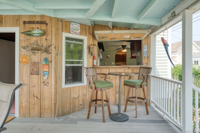 7 Crescent Ave, East Lyme, CT 06357 - view of wooden deck