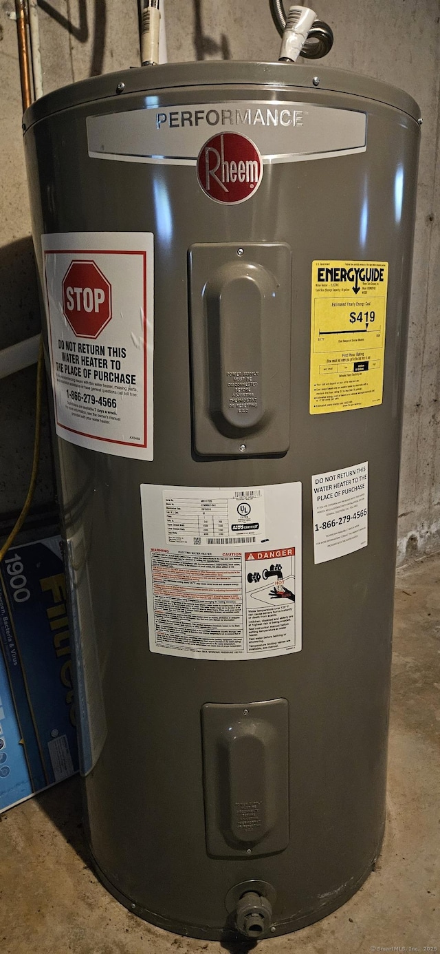 258 Eddy Glover Blvd, New Britain, CT 06053 - utilities with water heater