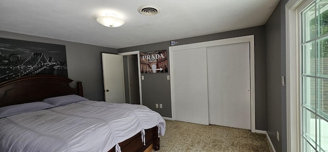 258 Eddy Glover Blvd, New Britain, CT 06053 - bedroom featuring light carpet and a closet